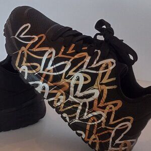 SKECHERS KIDS Street - Uno Lite - Metallic Love 314067L (Little Kid/Big Kid) Y2